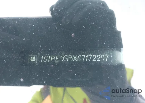 2016 Chevrolet Cruze Limited Lt из США, поврежденный, VIN 1G1PE5SBXG7172297